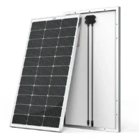 Two solar panels side by side for LiFEPO4 batteries