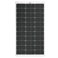 12V Monocrystalline sola panel. Hard and rigid