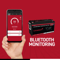 12V 200Ah LiFePO4 Battery Bluetooth Monitoring