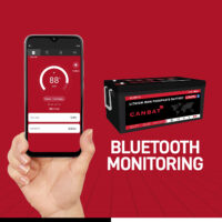 12V 300Ah LiFePO4 Battery Bluetooth Monitoring