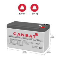 12V 8AH SLA BATTERY DIMENSIONS