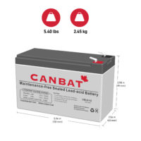 12V 9AH SLA BATTERY DIMENSIONS