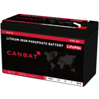 12V 9Ah Lithium Iron Phosphate Battery LiFePO4 Canadian made lithium batteries
