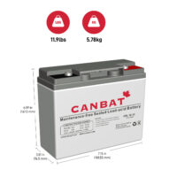 12V 18AH SLA Battery