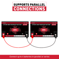 Canbat 100Ah 12V Lithium Battery Parallel Connection