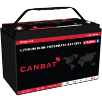 12V 100Ah Cold Weather Lithium Battery Canadian made lithium batteries