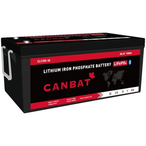 36V 100Ah Lithium Battery