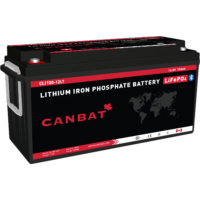 12V 150Ah Cold Weather Lithium Battery (LiFePO4) Canadian made lithium batteries