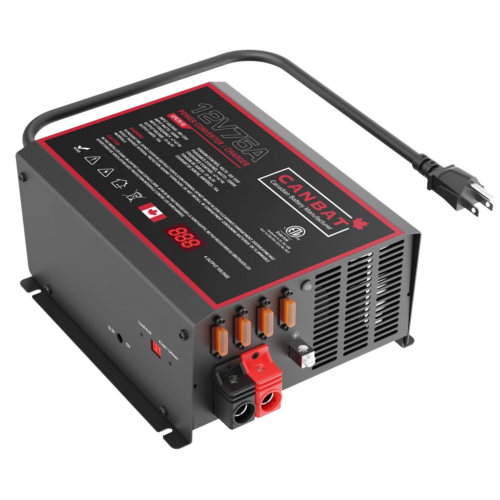 CPC75-12 is a 12V 75A Power Converter Charger for RV and other applications