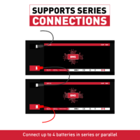 Canbat 12V 9Ah Lithium Battery Series Connection