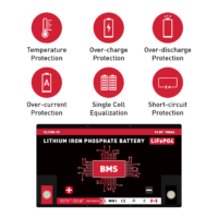 Canbat lifepo4 100Ah BMS Battery Management System
