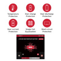 Canbat lifepo4 40Ah BMS Battery Management System