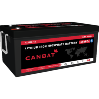 12V 300Ah Lithium Battery (LiFePO4) Canadian made lithium batteries