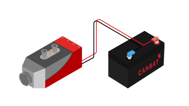 Diesel Heater Battery