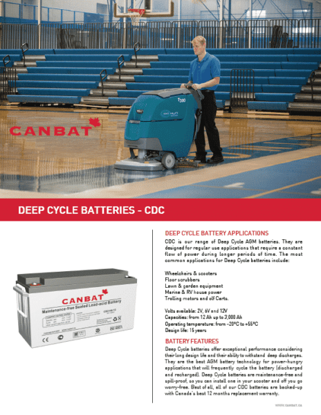 Deep Cycle Batteries