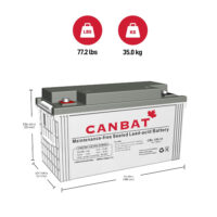 12V 120Ah SLA Battery (AGM) - Image 2