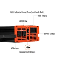 1500 Watt 12 Volt Industrial Pure Sine Wave Inverter - Image 11