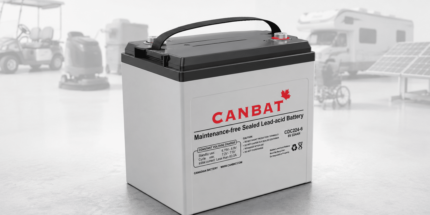 Trojan T-105 replacement battery