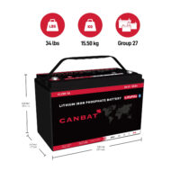36V 50Ah Lithium Battery (LiFePO4) - Image 2