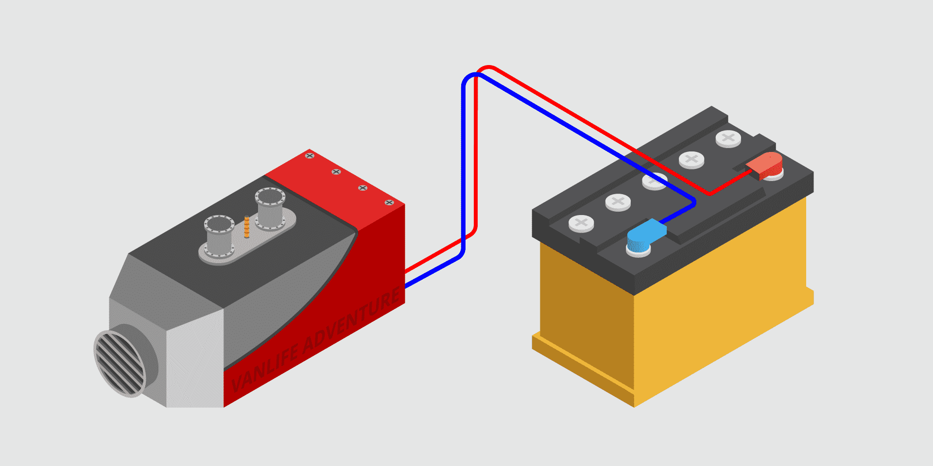 Diesel Heater Battery