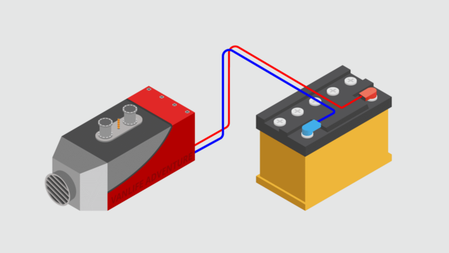 Diesel Heater Battery